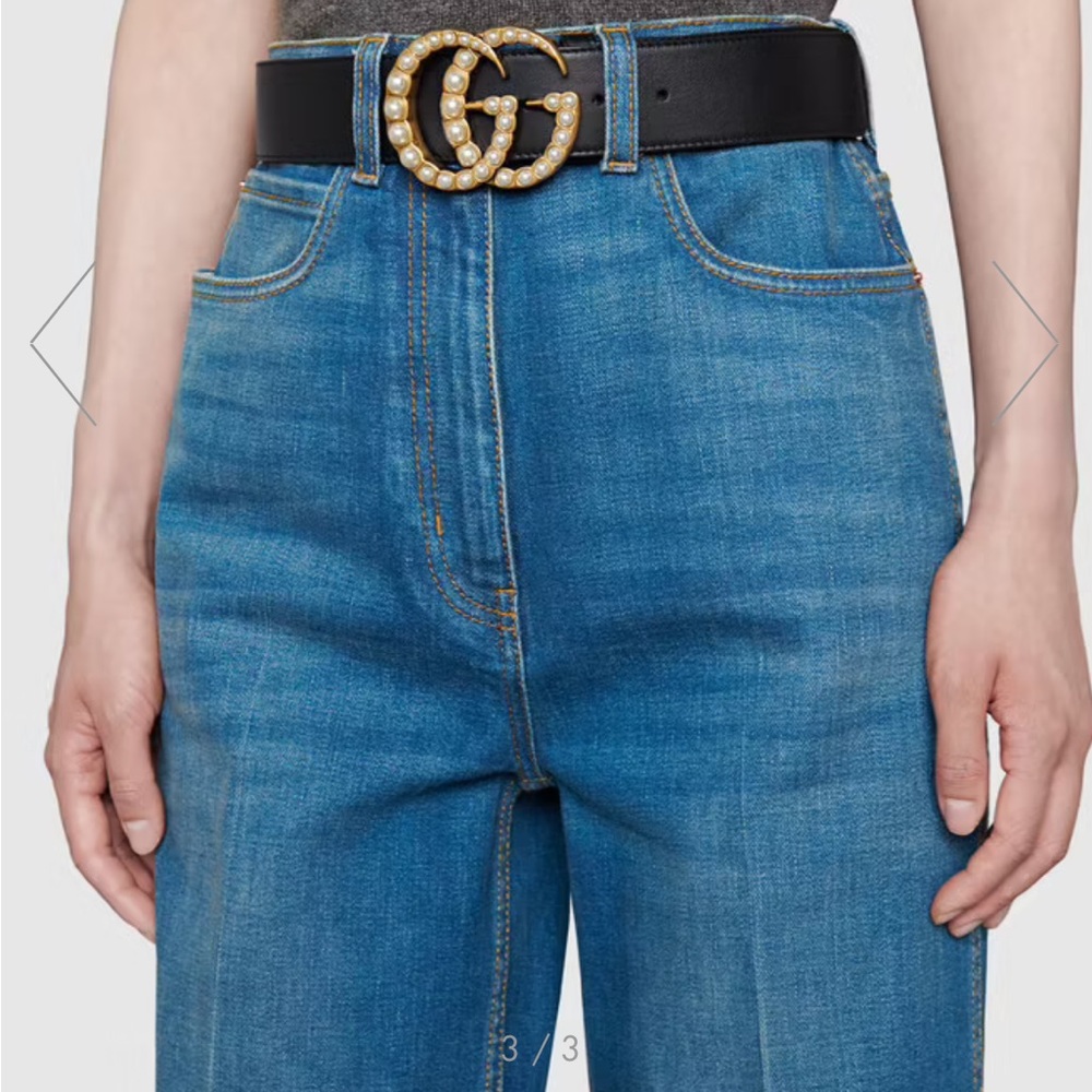 AUTHENTIC Pearl Gucci belt 😍